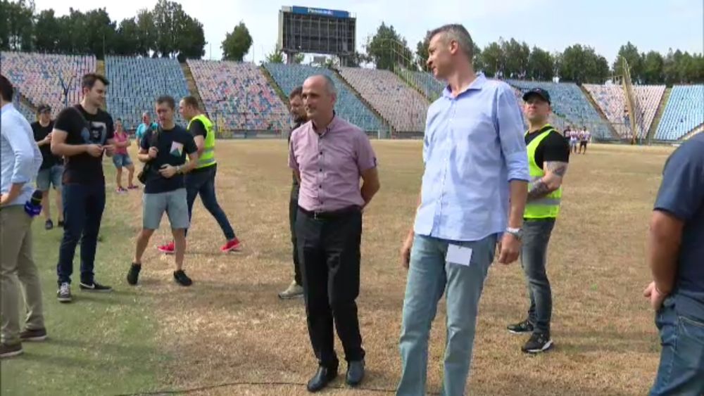 Talpan, aparitie surpriza in Ghencea! Ce s-a intamplat cand s-a apropiat de comandantul CSA_1