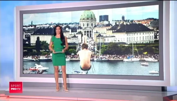 Un roman la inaltime! Constantin Popovici a sarit in apa de pe opera din Copenhaga: E o senzatie unica de libertate