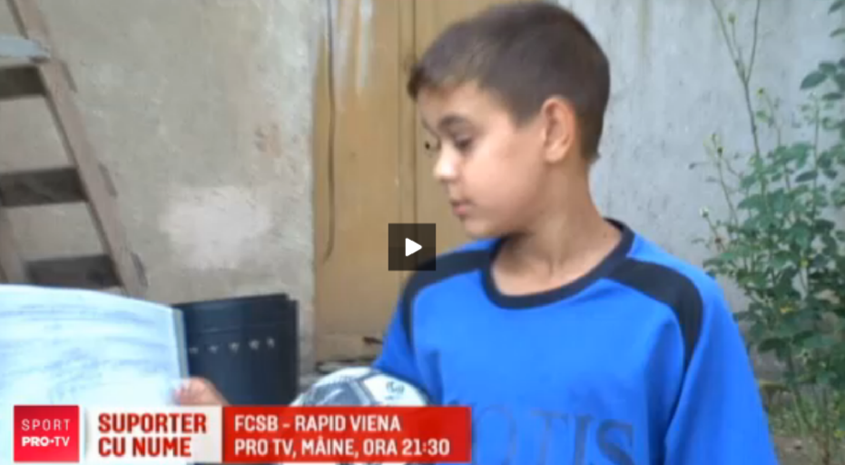 Salut, eu sunt Gigi Becali Bibilica! Pustiul care i-a luat numele patronului de la FCSB e oltean si viseaza sa se faca portar