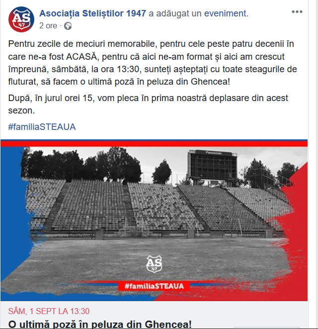 Galeria merge printre daramaturi! Peluza Sud se aduna in Ghencea pentru 