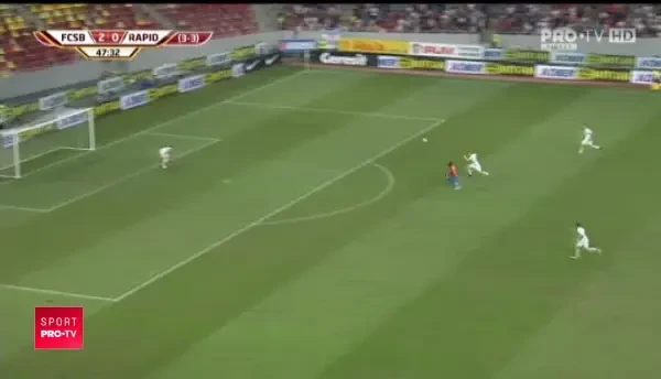 Ocazia mare a lui Gnohere in debutul reprizei secunde