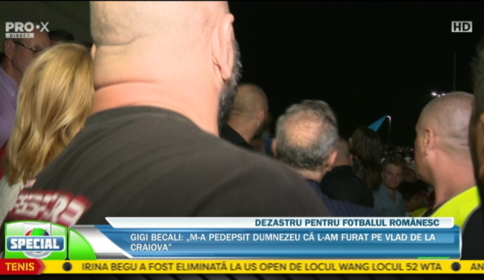 Ba, cine esti tu sa ma injuri pe mine? Becali, in mijlocul unui scandal la iesirea de pe stadion. Ce s-a intamplat VIDEO