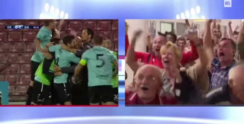 Ooo, Sinaniiii, CALIFICASION! VIDEO: Reactia formidabila a comentatorilor luxemburghezi la golurile lui Dudelange