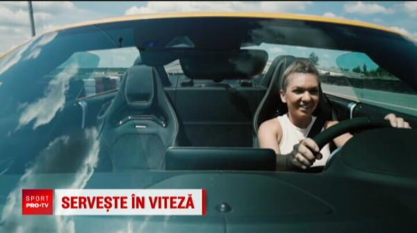 Halep s-a intors in Romania si s-a intrecut cu o decapotabila! Ce a facut dupa eliminarea de la US Open