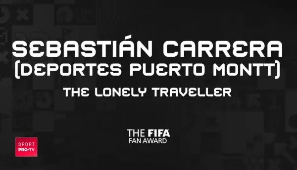 LUPUL SINGURATIC! Fanul care a calatorit SINGUR 3000 KM ca sa-si sustina echipa! FIFA l-a nominalizat la premiul The Best