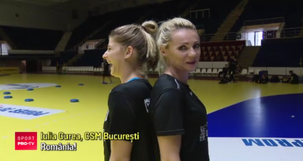 ROMANIA - MUNTENEGRU, LIVE PRO TV, 21:45 | La fotbal e razboi, la handbal prietenie! Ce spun Iulia Curea si Majda Mehmedovic, handbalistele CSM-ului