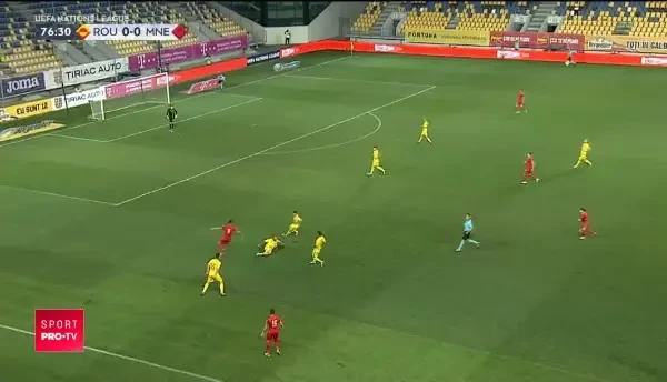 Romania - Muntenegru | Mugosa este eliminat