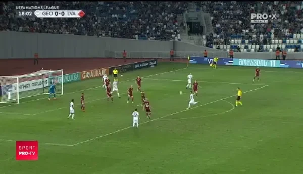 Rezumat Video: Georgia 1-0 Letonia in Nations League