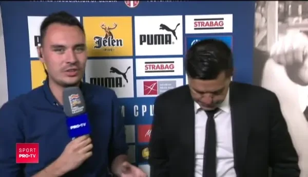 SERBIA - ROMANIA 2-2 | "Selectioner fara voce, ca de obicei!" Reactia lui Cosmin Contra dupa egalul din Nations League