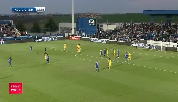 Parada Ionut Radu, Romania Bosnia