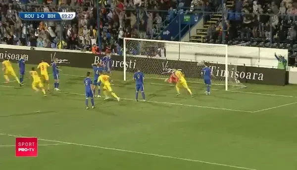 CE GOOOOL! CE BIJUTERIE! Ianis l-a facut mandru pe tatal sau: GOL DIRECT DIN CORNER cu Bosnia