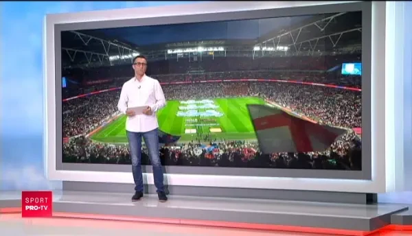 Motivul pentru care televiziunea engleza a transmis Anglia - Elvetia in alb-negru // VIDEO