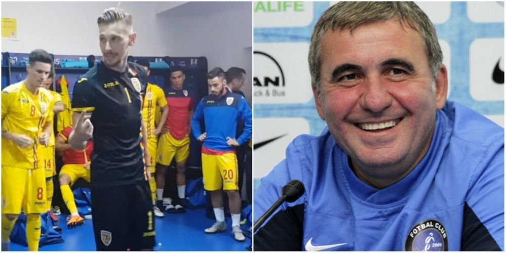 Cum a reactionat Gica Hagi dupa ce a vazut prima data discursul lui Ionut Radu in vestiarul Romaniei U21