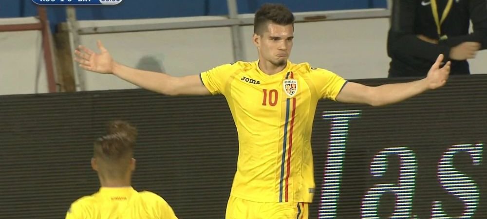 Va deveni unul dintre cei mai buni fotbalisti romani! Dica viseaza la transferul lui Ianis Hagi! Ce a zis despre golul direct din corner cu Bosnia