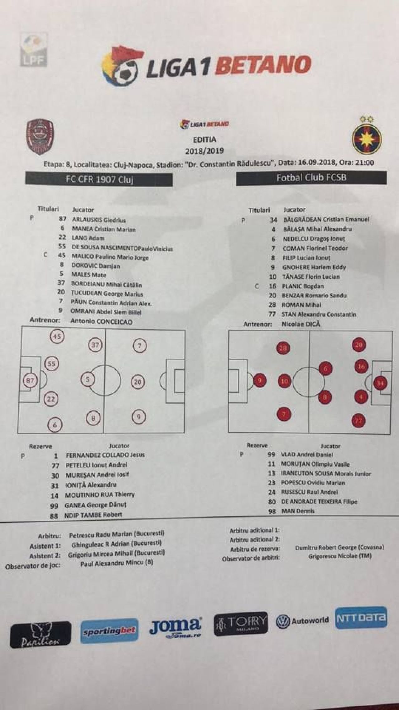 CFR CLUJ 1-1 FCSB | Al 5-lea 1-1 CONSECUTIV intre rivale. PACE in repriza a doua, dupa 45 de minute NEBUNE in derby! AICI ai fazele meciului_4