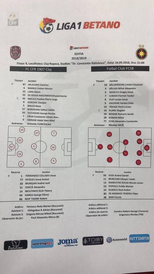 CFR CLUJ 1-1 FCSB | Al 5-lea 1-1 CONSECUTIV intre rivale. PACE in repriza a doua, dupa 45 de minute NEBUNE in derby! AICI ai fazele meciului_4