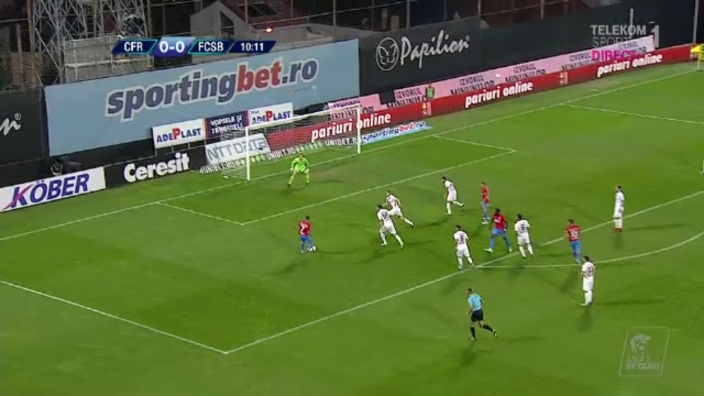 CFR CLUJ 1-1 FCSB | Al 5-lea 1-1 CONSECUTIV intre rivale. PACE in repriza a doua, dupa 45 de minute NEBUNE in derby! AICI ai fazele meciului_5