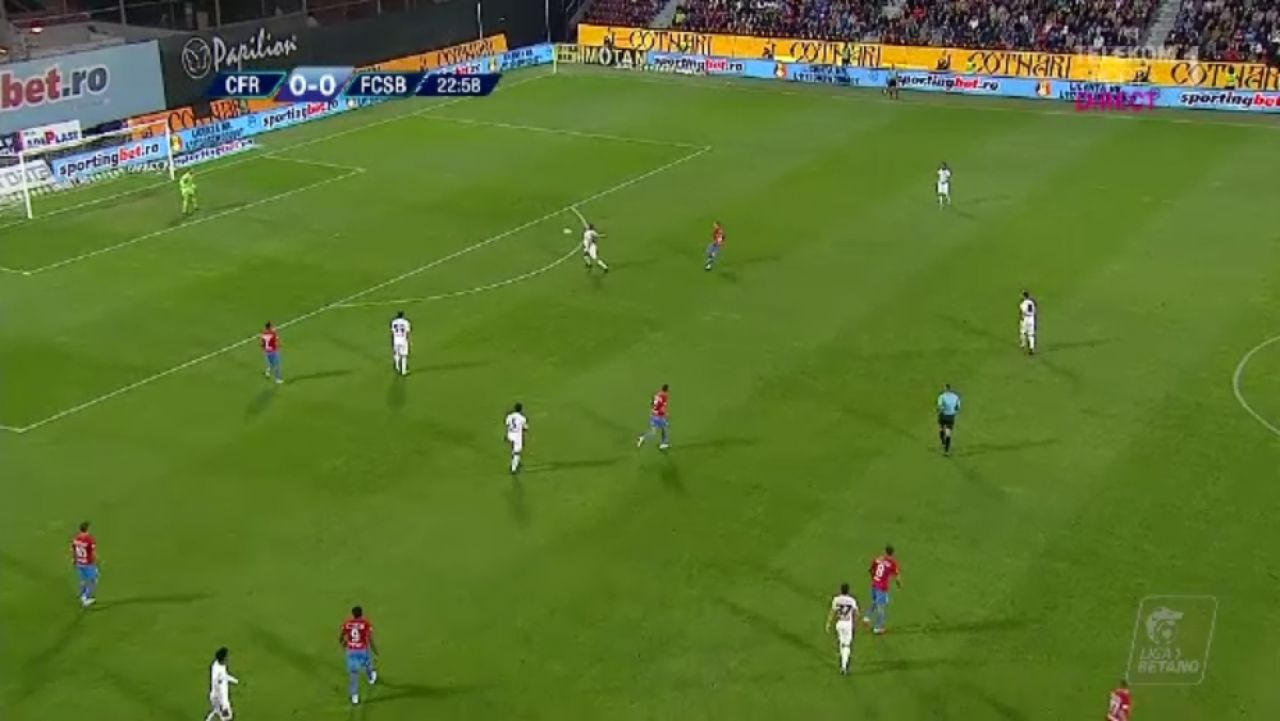 CFR CLUJ 1-1 FCSB | Al 5-lea 1-1 CONSECUTIV intre rivale. PACE in repriza a doua, dupa 45 de minute NEBUNE in derby! AICI ai fazele meciului_6
