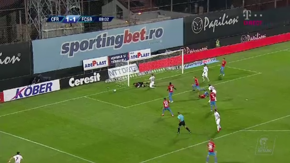 CFR CLUJ 1-1 FCSB | Al 5-lea 1-1 CONSECUTIV intre rivale. PACE in repriza a doua, dupa 45 de minute NEBUNE in derby! AICI ai fazele meciului_10