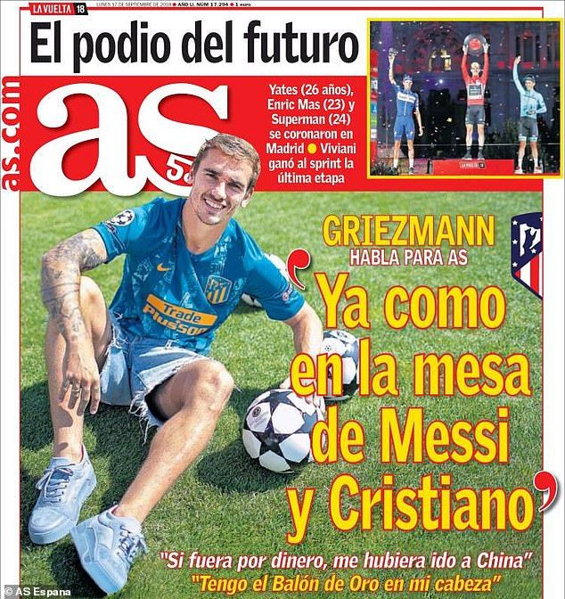 Sunt la acelasi nivel cu Messi! Confesiunea lui Antoine Griezmann! De ce a refuzat transferul la Barca