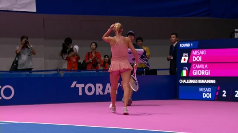 Camila Giorgi, senzatia momentului la Tokyo. Cum a aparut imbracata pe teren. FOTO_3