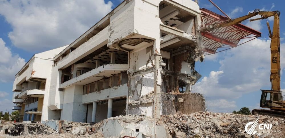 Ghencea, DEMOLAT! Noi imagini cu lucrarile de la stadionul Steaua! A mai ramas doar oficiala. VIDEO