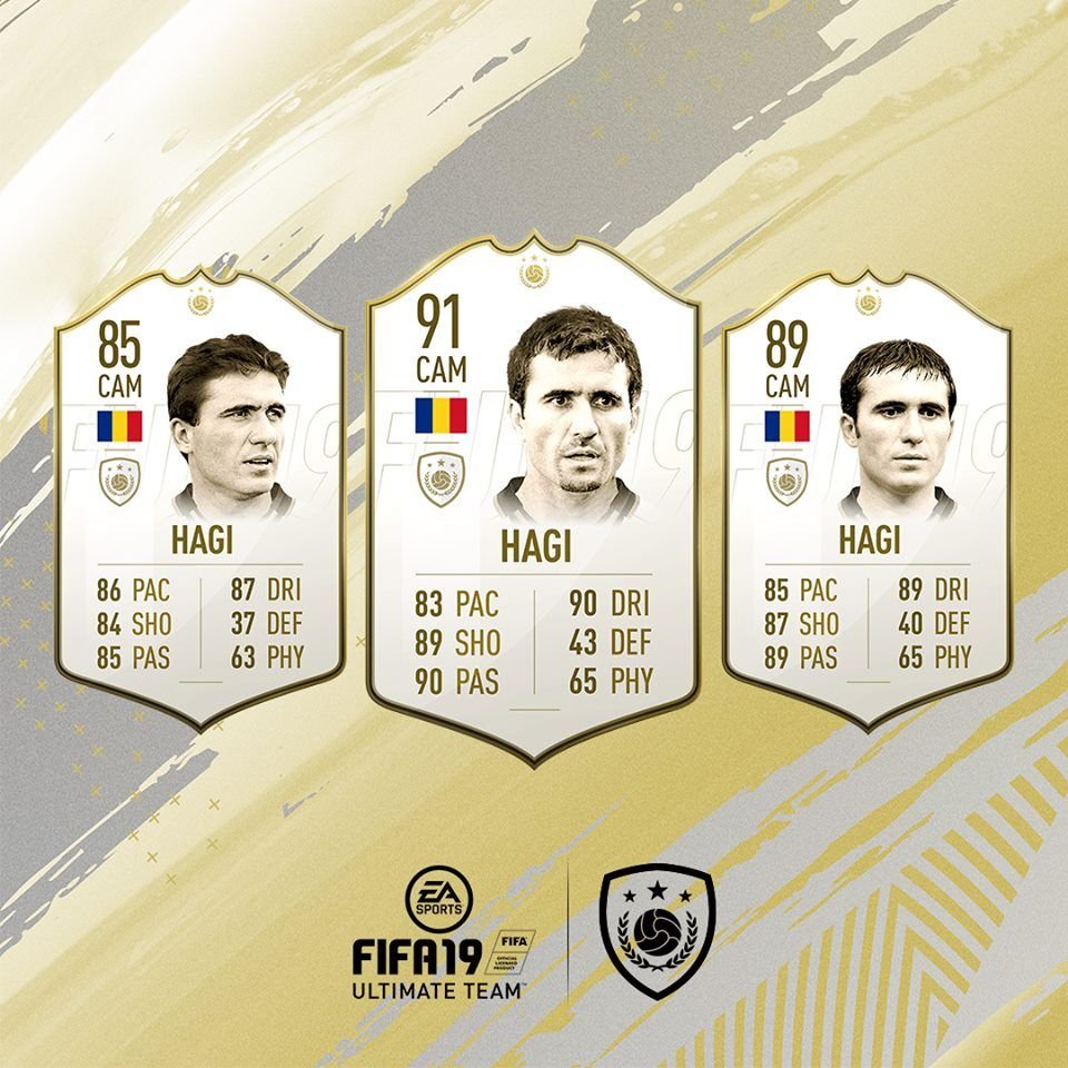 Cu Messi, Ronaldo si Neymar! Ce rating SENZATIONAL are Hagi in FIFA 19! FOTO