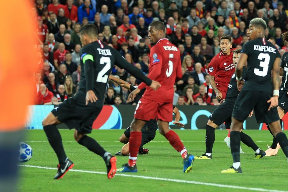 LIVERPOOL - PSG 3-2 LIVE UEFA CHAMPIONS LEAGUE | Firmino da lovitura in prelungiri! PSG a egalat de la 0-2, insa pierde pe Anfield! Vezi toate fazele meciului!_5