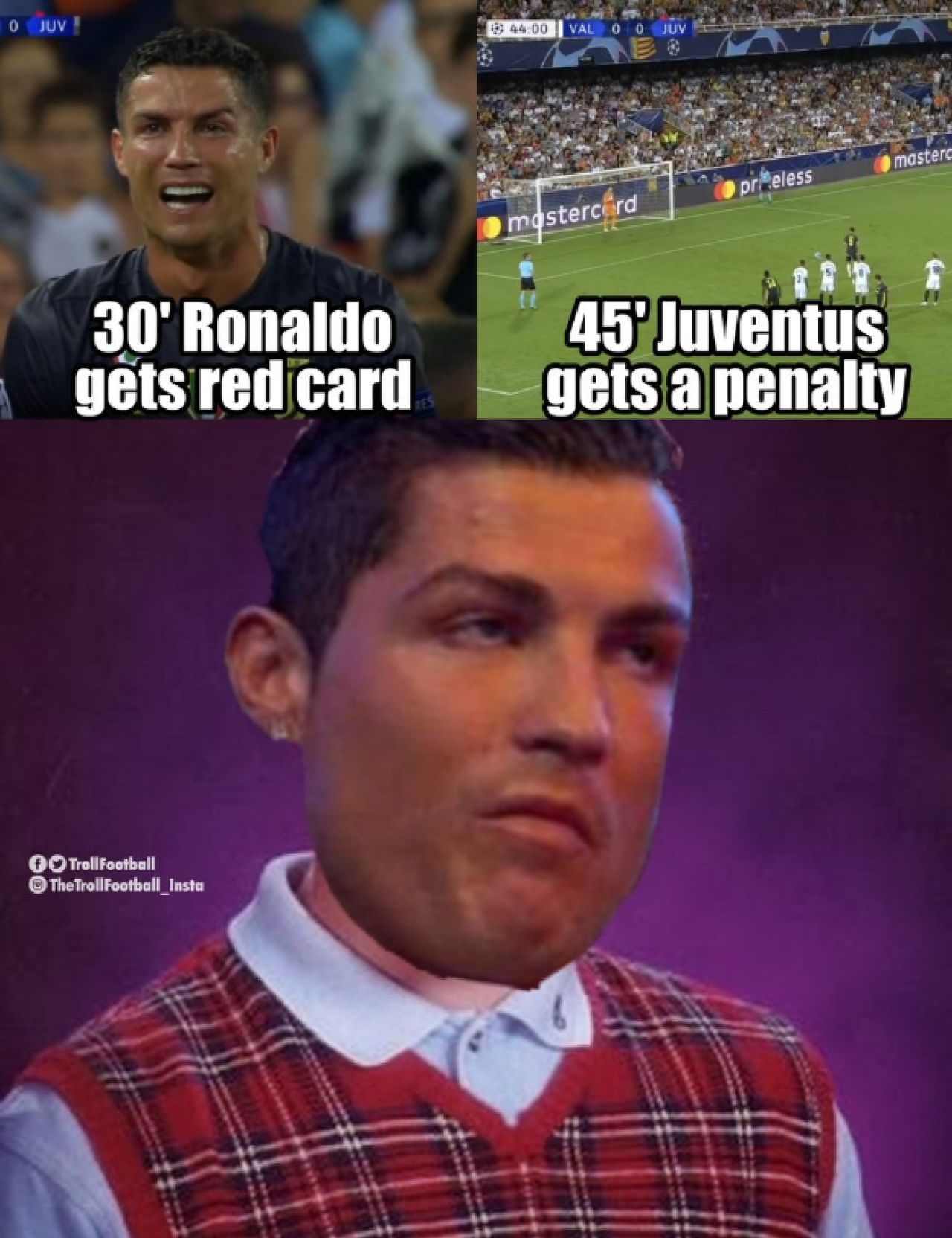 Internetul a EXPLODAT dupa eliminarea lui Cristiano Ronaldo: