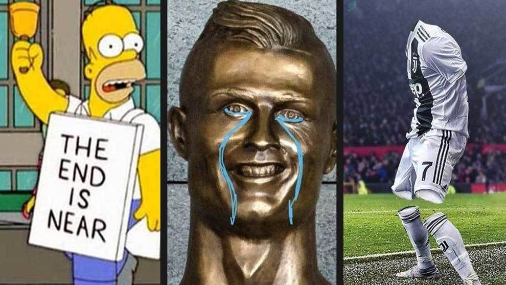 Internetul a EXPLODAT dupa eliminarea lui Cristiano Ronaldo: 