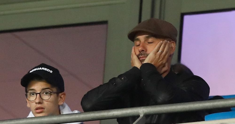 Guardiola, ironizat dupa infrangerea cu Lyon! Caricatura postata de cel mai mare critic al antrenorului de la Man City