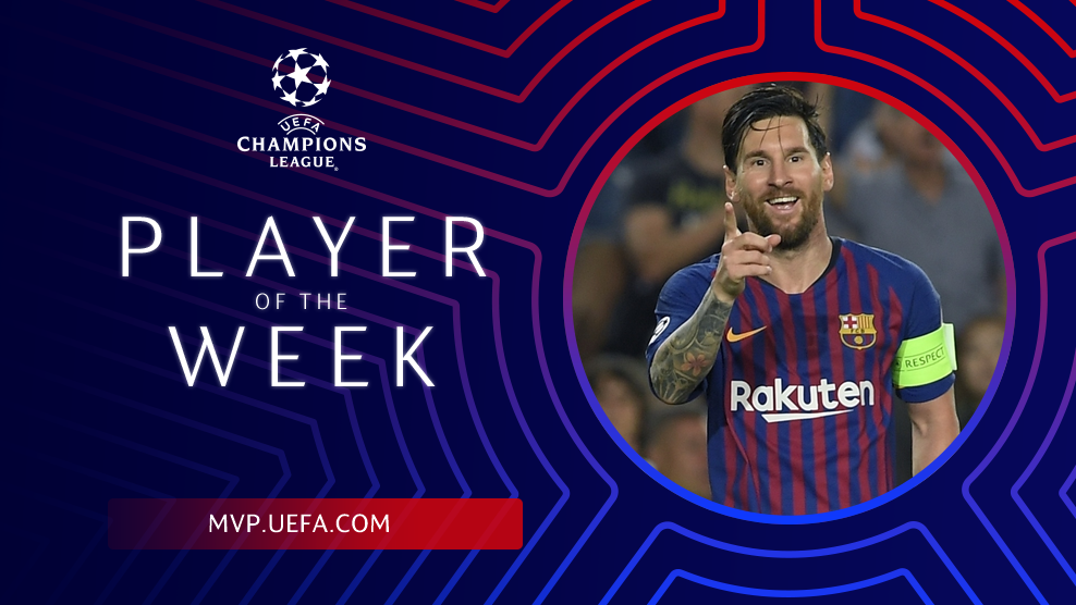 Messi 1-0 Ronaldo. Argentinianul a fost declarat jucatorul saptamanii in Champions League