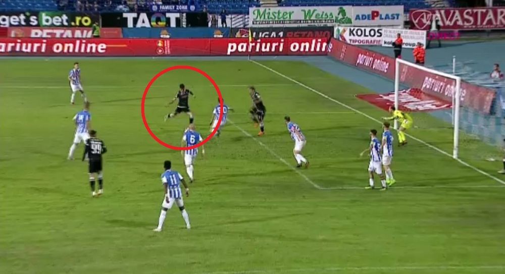 POLI IASI 1-0 DINAMO | Hanca