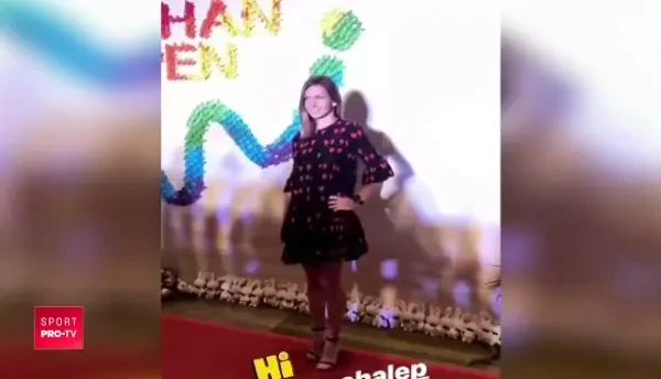 VIDEO | WOW! Ce aparitie! Simona Halep a atras toate privirile: cum a aparut la petrecerea din China