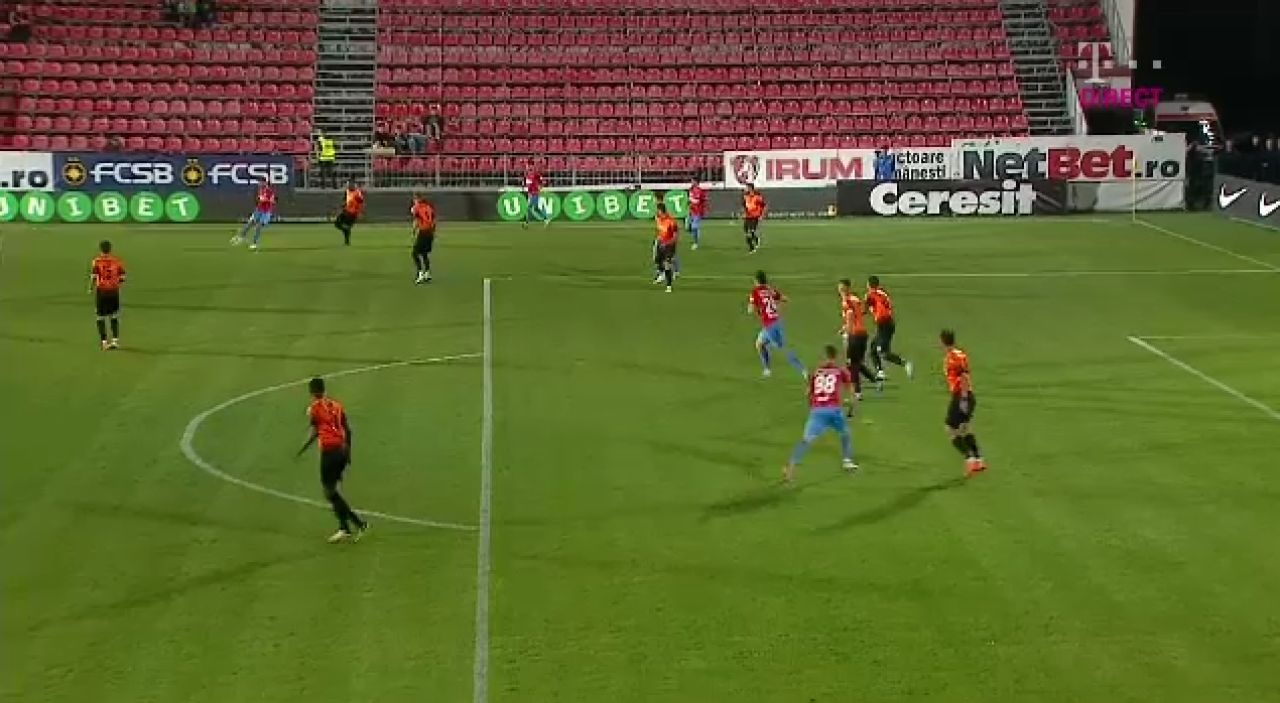 FCSB, din nou pe primul loc: 2-0 cu Dunarea Calarasi! Apararea Dunarii, comica la goluri_4