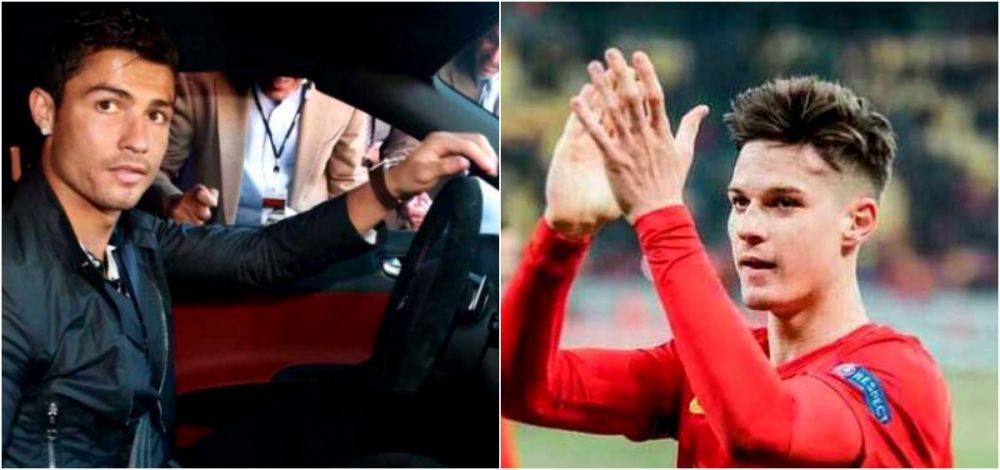 Dennis Man si-a luat TANC la fel ca al lui Ronaldo! Bolidul de 100.000 de euro cu care pustiul