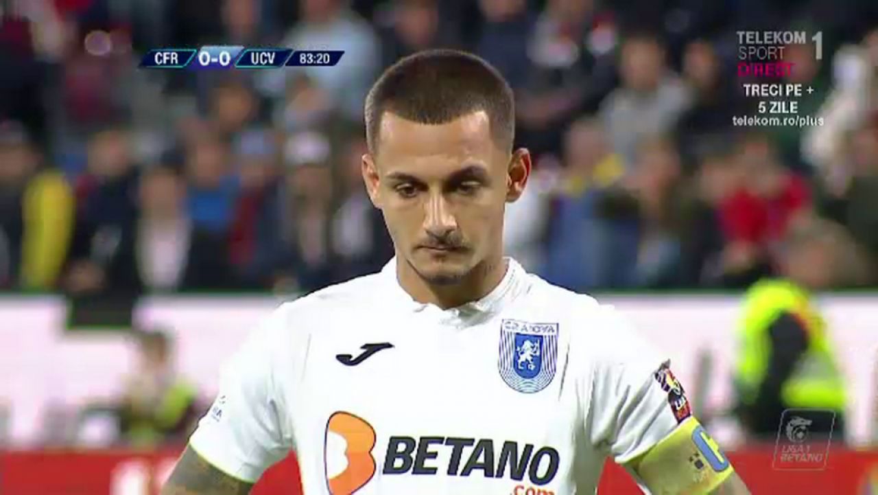 CFR CLUJ - CRAIOVA 0-0 LIVE | Oltenii s-au jucat cu ocaziile, Mitrita a trimis un OZN din penalty! CFR ramane la 4 puncte sub FCSB! Toate fazele meciului_6