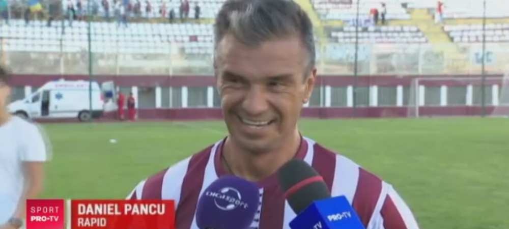 Vom varsa sange daca va fi nevoie! Pancu si-a stabilit singur obiectivul la Rapid: Vreau ca in 2 ani sa jucam in Liga 1!