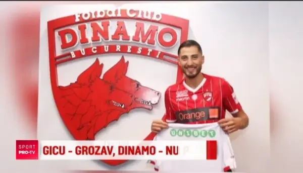 Grozav, ironizat dupa ce a semnat cu Dinamo! "S-a intors ca sa joace in B"