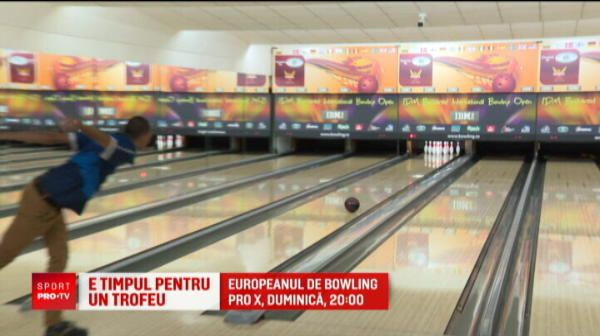 El e marea speranta la Europeanul de bowling! Campionul Romaniei sta cate 8 ore in sala: Prima jucatrie a fost o bila de bowling!