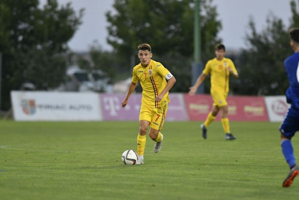 Romania U17, pe urmele nationalei lui Radoi, Ivan si Ianis Hagi! Stelistul Ianis Stoica a marcat si tineretul U17 se bate pentru Turul de Elita