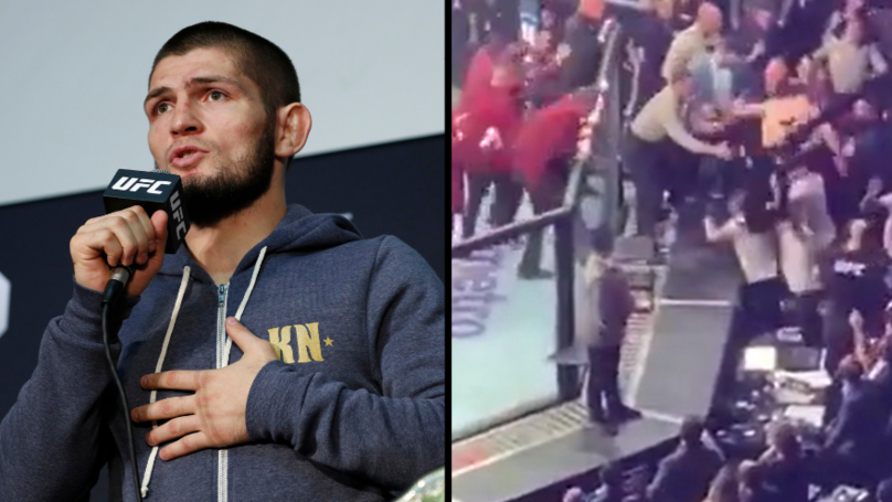 Va rog sa ma iertati! Stiu ca taica-miu o sa ma bata rau . Khabib a venit la conferinta si a vorbit despre bataia cu oamenii lui McGregor. VIDEO