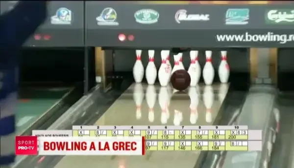Doi greci s-au batut la Bucuresti in finala Europeanului de bowling! Nebunie in sala: un roman a prins podiumul
