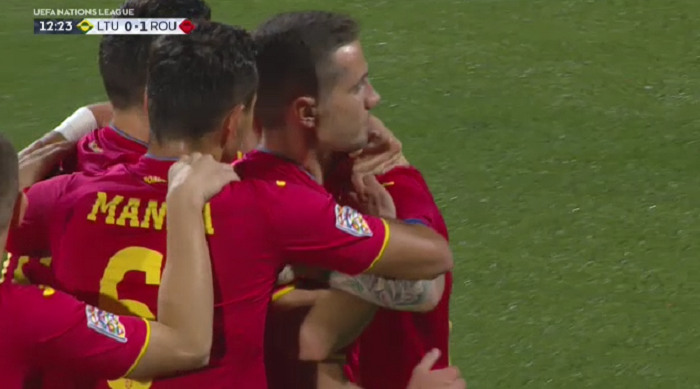 ROMANIA LA MAXIM! Gol in minutul 90+3 si duminica ne batem pentru primul loc in grupa: Lituania 1-2 Romania! VIDEO_4