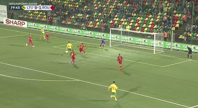 ROMANIA LA MAXIM! Gol in minutul 90+3 si duminica ne batem pentru primul loc in grupa: Lituania 1-2 Romania! VIDEO_8