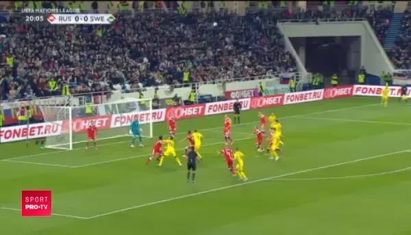 RUSIA - SUEDIA REZUMAT