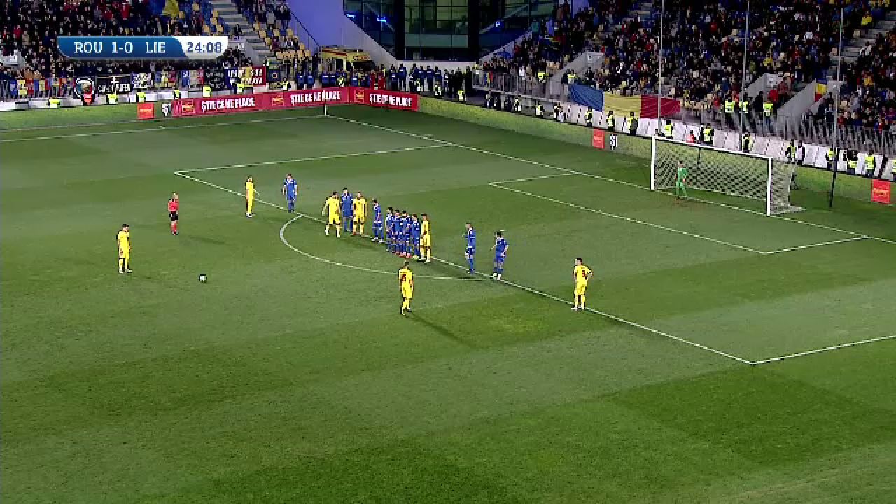 ROMANIA U21 - LIECHTENSTEIN U21 4-0 | Generatia de EURO! Golurile lui Puscas, Ianis Hagi si Petre duc nationala de tineret la turneul final! TOATE FAZELE VIDEO_12