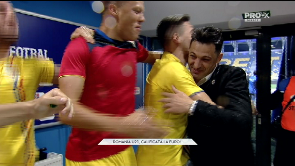 ROMANIA U21 LA EURO 2019 | Jucatorii i-au STROPIT interviul lui Radoi! Momente FABULOASE in direct la Pro X! Ce a cerut Radoi dupa calificare