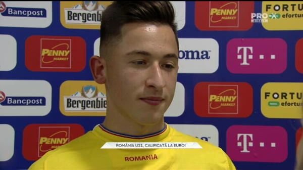 ROMANIA U21 LA EURO 2019 | Bei apa plata la petrecere? - Am trecut si eu de 18 ani... Schimb de replici GENIAL cu Morutan dupa calificarea la EURO