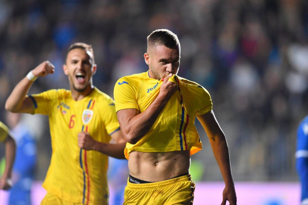 ROMANIA U21 LA EURO | Golgheterul Romaniei, la egalitate cu un jucator al lui Real Madrid! Puscas a devenit cel mai bun marcator din istoria Romaniei U21